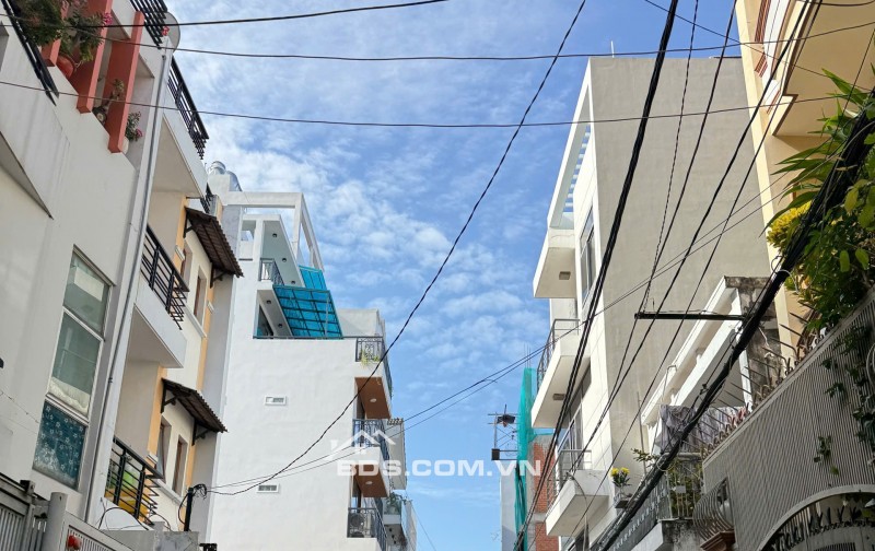 NƠ TRANG LONG - PHƯỜNG 12 - BÌNH THẠNH - 59M2 - 4 TẦNG - 7PN - 5TỶ6