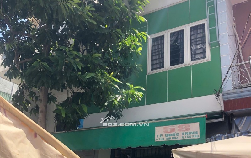 Bán nhà Mặt tiền 58 LÊ QUỐC TRINH, Phú Thọ Hòa – Giá chỉ 5 tỷ nhỉnh.