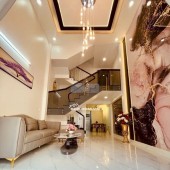 NHÀ ĐẸP GẦN QUẬN 7-5 TẦNG – HẺM XE HƠI – FULL NỘI THẤT CAO CẤP