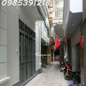  NHÀ ĐẸP LÕI HOÀNG MAI, DT 28M2-5T-6.78 TỶ (CTL)- MẶT NGÕ- 3 GÁC PHÓNG- NÔNG GẦN PHỐ 