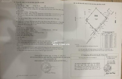 Bán kho, nhà xưởng tại mặt tiền đường Tô Ngọc Vân, 1500m2, Q12, HCM - giá cực chất