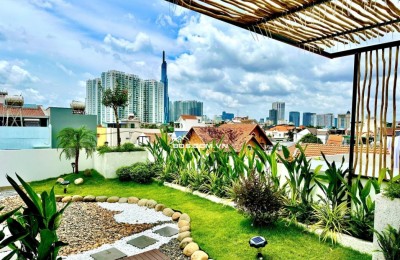 Nhà 4 Tầng Mới Xây, Khu Nội Bộ Yên Tĩnh Hẻm xe hơi Thảo Điền , Diện tích đất 117m²  Giá 26 tỷ