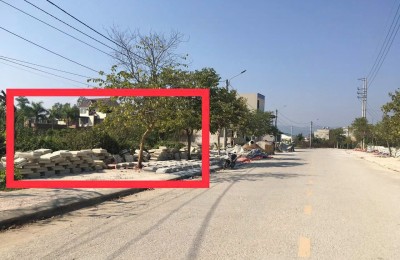 Bán đất mặt đường