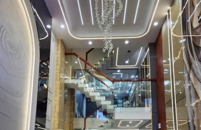 Hương Lộ 2, Bình Tân, Nhà Mới Xây Đẹp 5 Tầng BTCT, 50m2 (4,2x12) Hẻm Ôtô 5m, Giáp Các Quận Trung Tâm, Khu Mua Bán Sầm Uất, Nhỉnh 7 Tỷ Còn TL