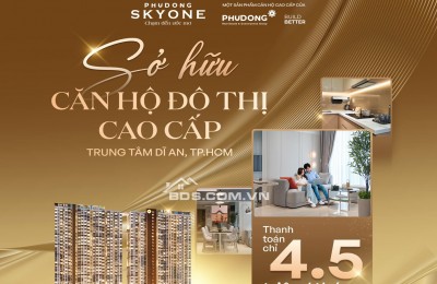 Với Chỉ 200 TRIỆU Đặt Cọc Ngay SKYONE – Thanh Toán Chỉ ~4.5tr/tháng – Cơ Hội Đầu Tư Hiếm Có