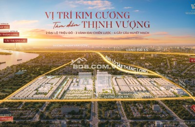 Vinhomes Wonder City - Đan Phượng. - VỐN 7 TỶ SỞ HỮU NHÀ VƯỜN. Chính Sách Ưu Đãi Chưa Từng Có. Số Căn Có Hạn