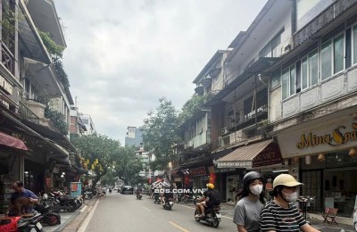 SIÊU PHẨM PHỐ CỔ, MẶT PHỐ HÀNG ĐIẾU, 1 SỔ, 1 CHỦ, VUÔNG NỞ HẬU, DT 55M, 6 TẦNG, THÁNG MÁY, CHỈ 37,5 TỶ