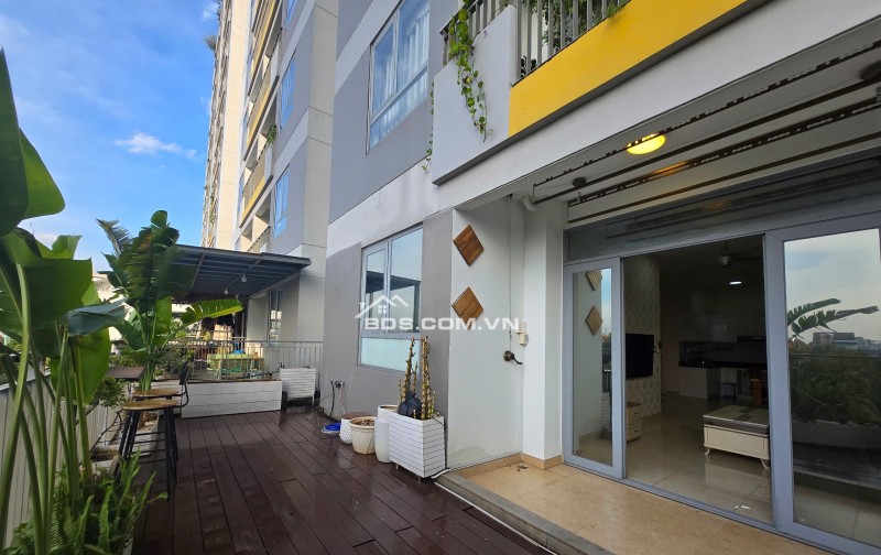 Cho thuê căn hộ sân vườn Opal Garden 2PN, 15tr - view hồ bơi cực đẹp nhất khu