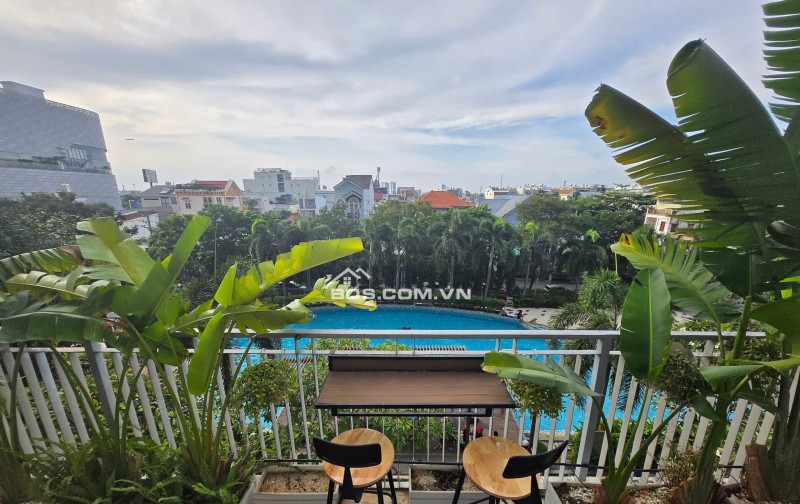 Cho thuê căn hộ sân vườn Opal Garden 2PN, 15tr - view hồ bơi cực đẹp nhất khu
