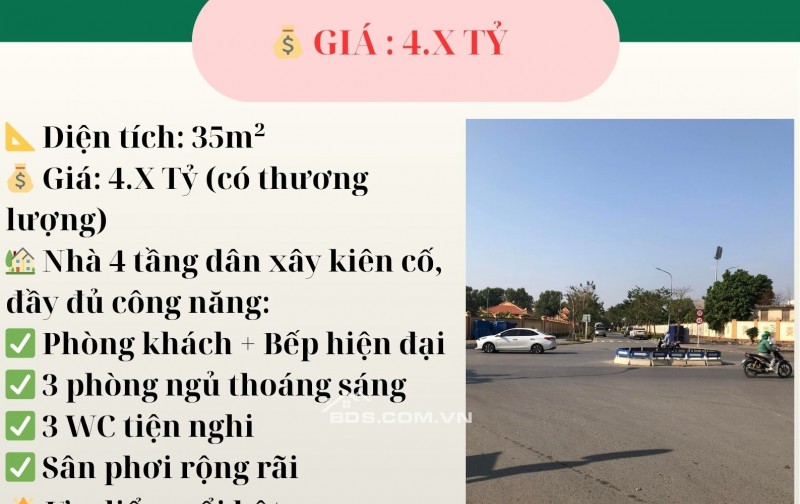  BÁN NHÀ DÂN XÂY – VỊ TRÍ ĐẸP – TRUNG TÂM THANH TRÌ 