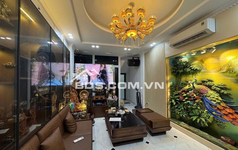 BÁN NHÀ NGÕ Ô TÔ TÂN MAI, HOÀNG MAI 36Mx5T, MT 4.5M GIÁ 9.98 TỶ