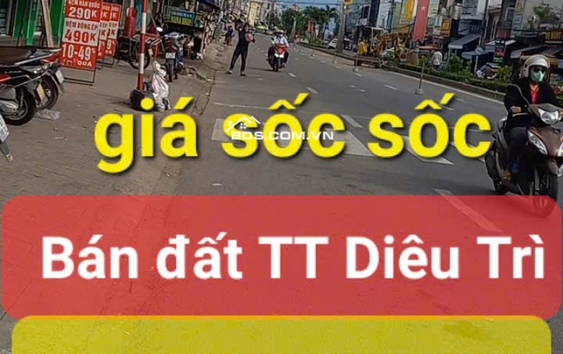 ĐẤT ĐẸP TRUNG TÂM DIÊU TRÌ , TUY PHƯỚC, B ĐỊNH cũ – CƠ HỘI ĐẦU TƯ VÀNG – LỜI NGAY 400 TRIỆU!