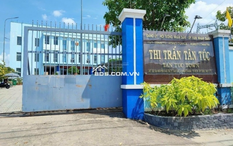 ĐẤT SÁT ỦY BAN TT TÂN TÚC 95M2 - FULL THỔ CƯ XÂY DỰNG Ở NGAY