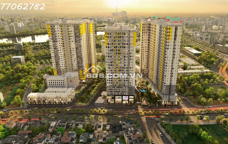 Bán căn hộ Bcons City 2, Linh Xuân, Thủ Đức. 55m2, 2PN, 2WC, sổ hồng. Giá 2.4 tỷ. LH: 0977062782