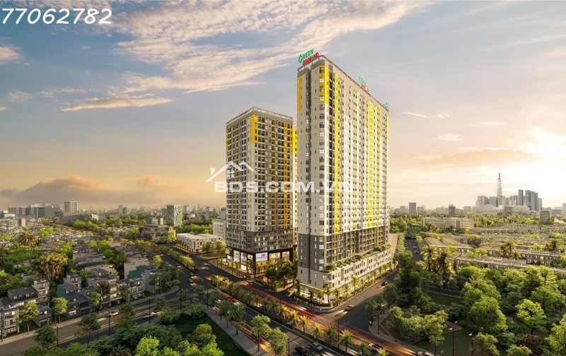 Bán căn hộ Bcons City 2, Linh Xuân, Thủ Đức. 55m2, 2PN, 2WC, sổ hồng. Giá 2.4 tỷ. LH: 0977062782