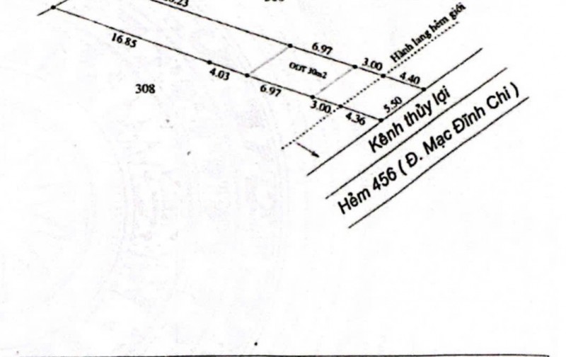 Chính Chủ Bán 149,2m2 Đất Tại Hẻm 456 Mạc Đĩnh Chi, Phường 9, Thành Phố Sóc Trăng.