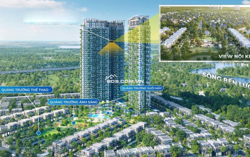 Căn hộ 2PN Sky Retreat Eco Retreat giá gốc CĐT 3,9 tỷ (gồm VAT+KPBT), view biệt thự đảo