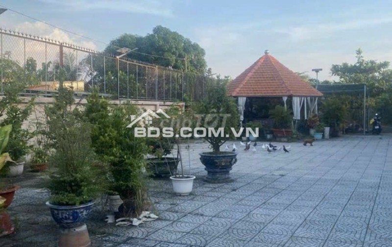 Bán 1508m2 đất thổ cư đã xây nhà vườn cấp 4 kiên cố, Hẻm xe hơi Củ Chi