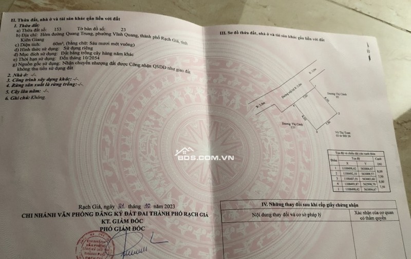 CHÍNH CHỦ CẦN BÁN NHÀ HẺM 242 QUANG TRUNG GẦN TtTHƯƠNG MẠI 30/4