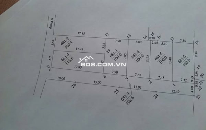 6 lô f0 tại Yên Mỹ - Bình Yên - Thạch Thất - Hà Nội. chỉ nhỉnh 2 tỷ. lh 0946377868 Hoàng Thương land