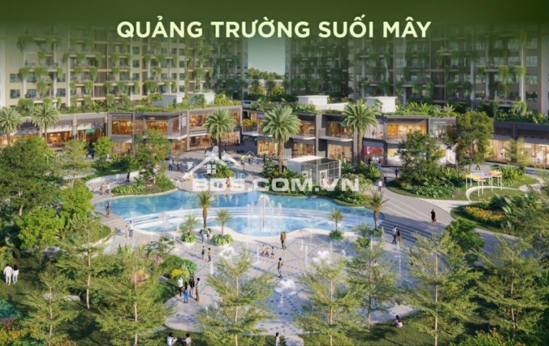 Bán căn hộ 3PN Eco Retreat Long An, view BT Đảo, có vườn mây, chỉ 4.6 tỷ, TT 25% nhận nhà.