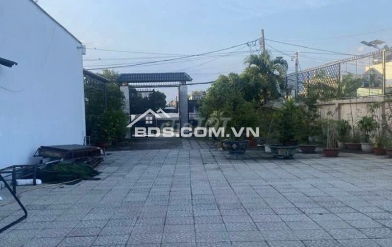 Bán 1508m2 đất thổ cư đã xây nhà vườn cấp 4 kiên cố, Hẻm xe hơi Củ Chi