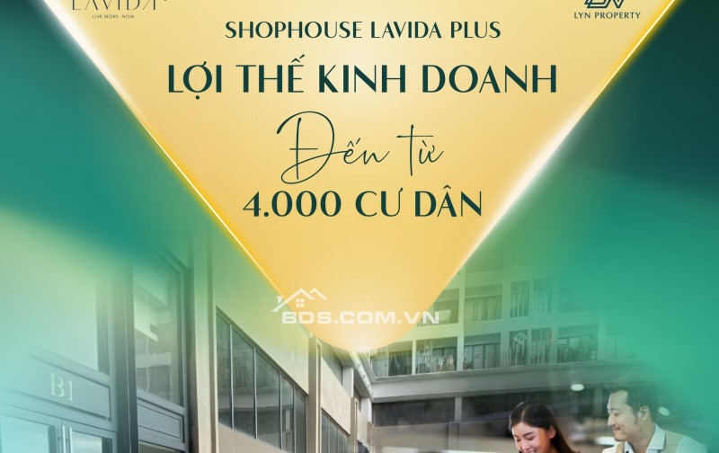 Bán Officetel Lavida Plus Quận 7 – Mã căn B1.0415, diện tích 54.7m², giá chỉ 3.435 tỷ (đã gồm VAT & phí bảo trì)
