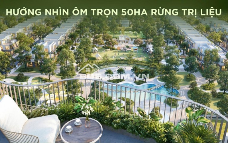Bán căn hộ 3PN Eco Retreat Long An, view BT Đảo, có vườn mây, chỉ 4.6 tỷ, TT 25% nhận nhà.