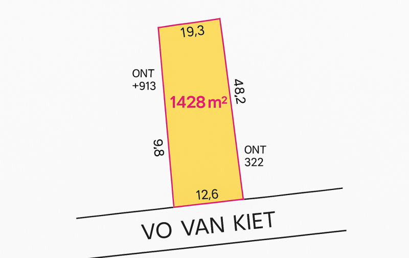 CHO THUÊ ĐẤT MẶT TIỀN ĐẠI LỘ VÕ VĂN KIỆT, TP VĨNH LONG - VỊ TRÍ ĐẸP, CHÍNH CHỦ, GIÁ TỐT
