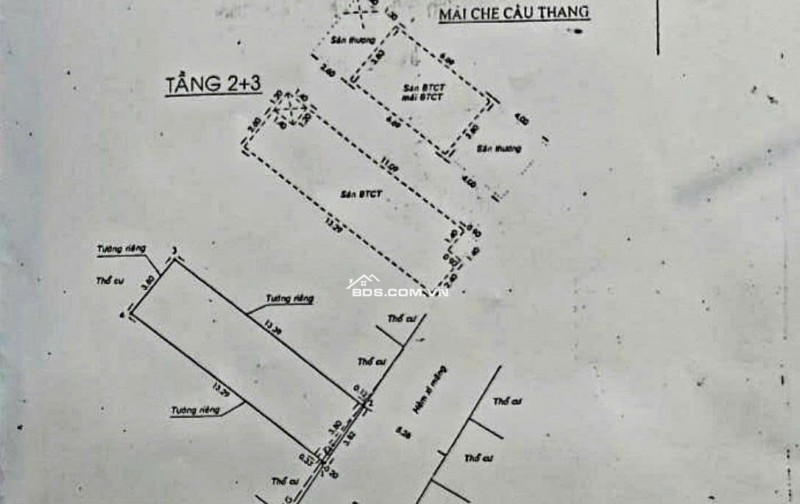 bán nhà phố quận bình thạnh - phuong 5 - đường Hoàng Hoa Thám