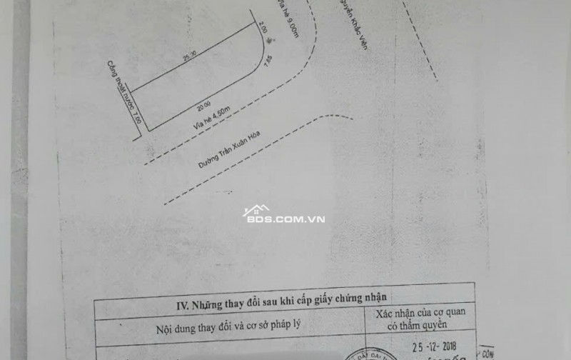 Bán lô góc NGUYỄN KHẮC VIỆN và đg 7m5, P. Ngũ Hành Sơn, Đà Nẵng.