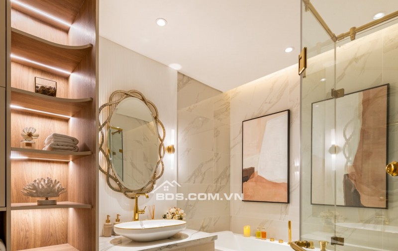 Căn hộ Golden Crown 2 ngủ 2 vs, nội thất đầy đủ, view thoáng