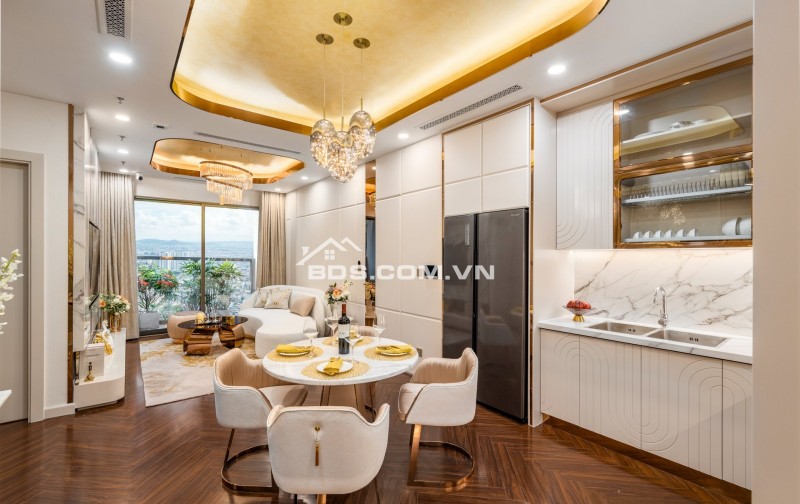 Căn hộ Golden Crown 2 ngủ 2 vs, nội thất đầy đủ, view thoáng