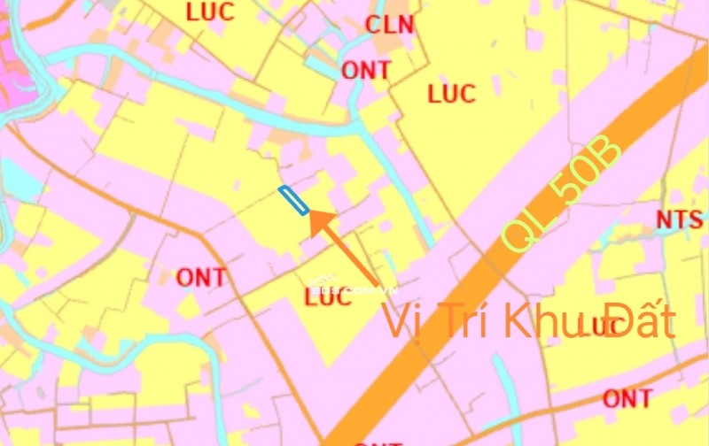 Bán gấp lô đất lúa hai mặt tiền xã Đức Tân giá 800 triệu