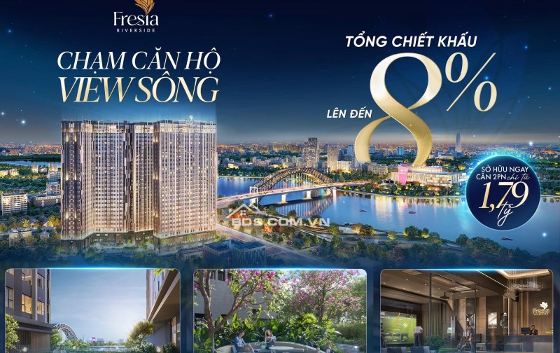 FRESIA RIVERSIDE – CHỐN AN CƯ,  ĐẦU TƯ VỮNG VÀNG