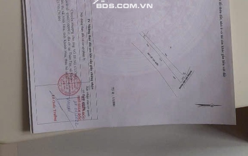 CHÍNH CHỦ BÁN ĐẤT MẶT BIỂN NINH VÂN – NINH HÒA, KHÁNH HÒA