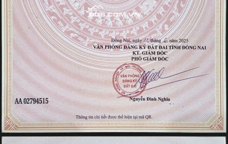 Bán đất Phường Tân Triều, Đồng Nai