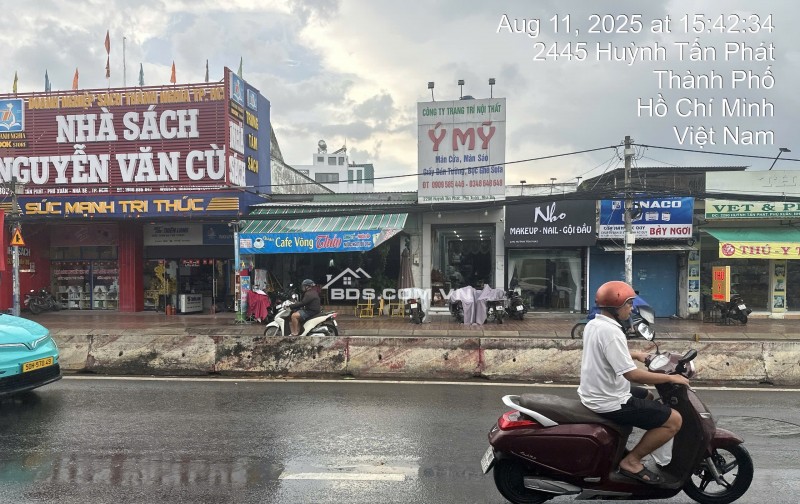 BÁN ĐẤT MẶT TIỀN 634 HUỲNH TẤN PHÁT