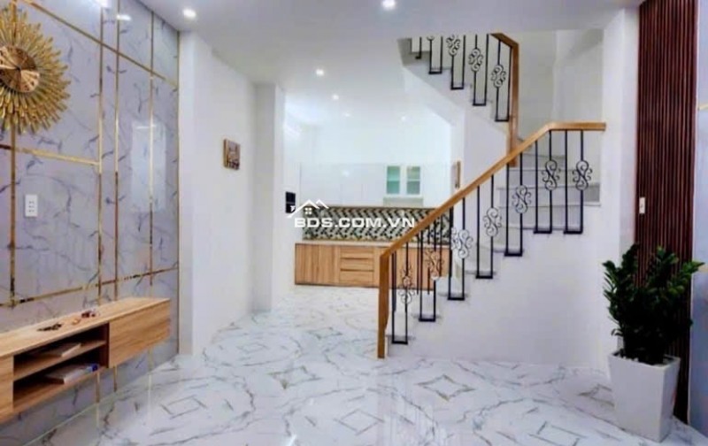 AN DƯƠNG VƯƠNG - BÀ HOM Q6 - NGANG NỞ HẬU HƠN 4M - NHÀ MỚI 1 SẸT - 4 TẦNG - 34M2 - VÀI BƯỚC RA MẶT TIỀN - NHỈNH 4 TỶ CÒN TL