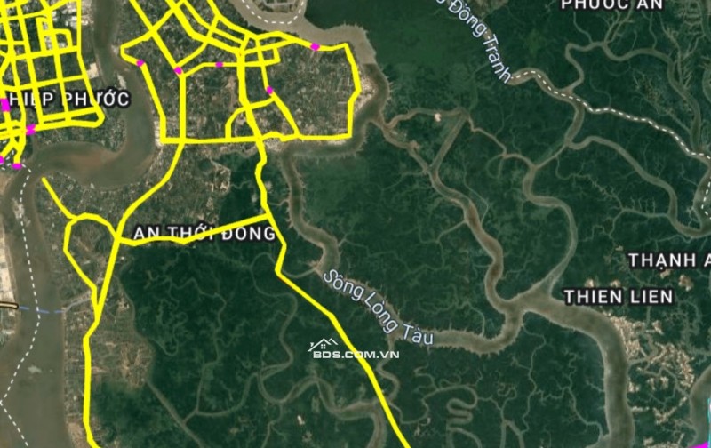 ~2000m2 gần kdl Vàm Sát, trường học, ubnd xã