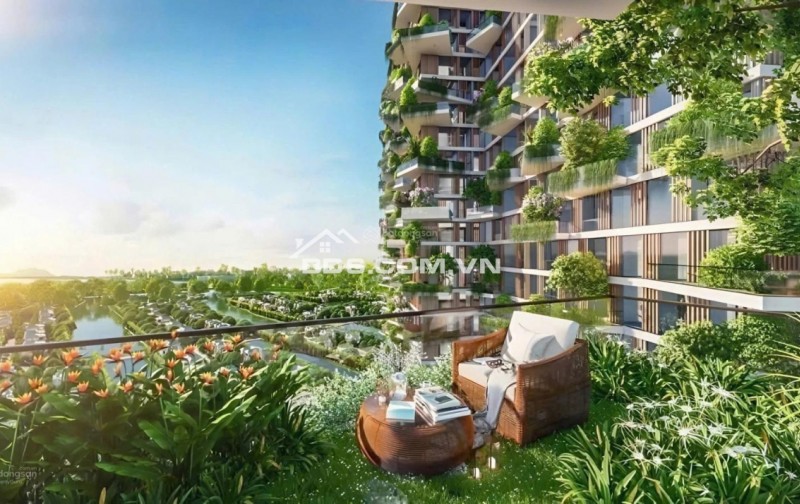 Bán căn hộ 3PN Eco Retreat Long An, view BT Đảo, có vườn mây, chỉ 4.6 tỷ, TT 25% nhận nhà.