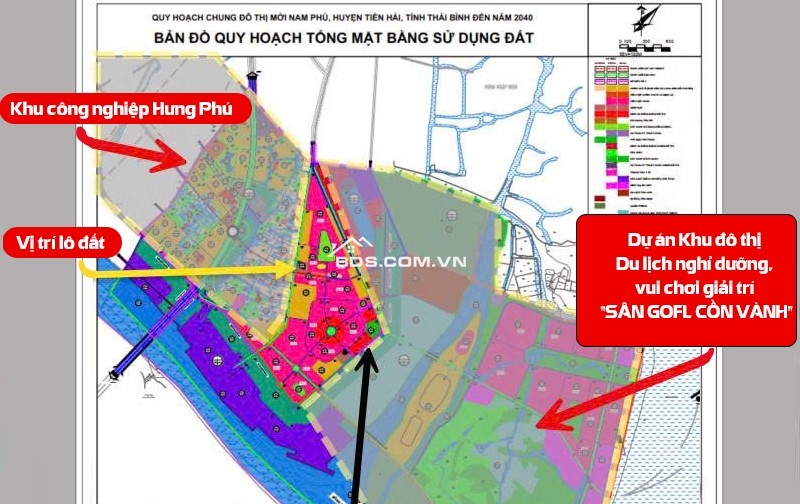 Bán đất tại NAM PHÚ – TIỀN HẢI – THÁI BÌNH giá chỉ 1.8 tỷ