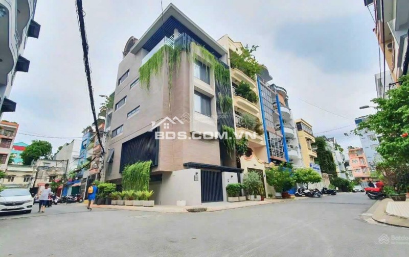 Góc 2MT hẻm 2 xe hơi tránh nhau Trần Hưng Đạo, Quận 1 (6x18.4m) 4 lầu mới HĐT: 80tr/th giá 23 tỷ TL