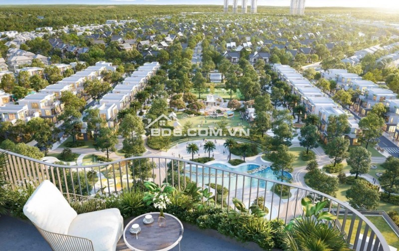 Căn hộ 3 PN Eco Retreat có vườn mây tầng trung toà S2 Sky Retreat, view biệt thự đảo