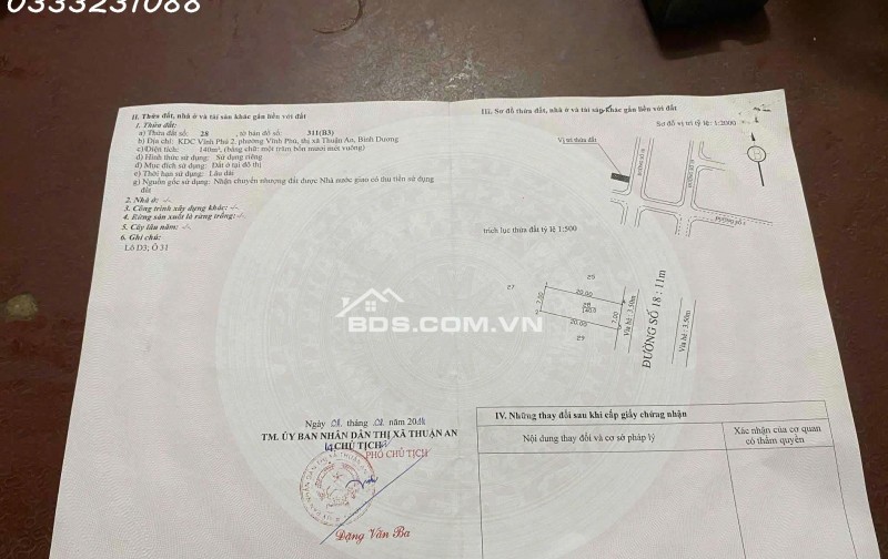 Cần bán 2 nhà riêng biệt (1 trệt, 1 lầu) tại đường 18 khu dân cư Vĩnh Phú 2. Vĩnh Phú