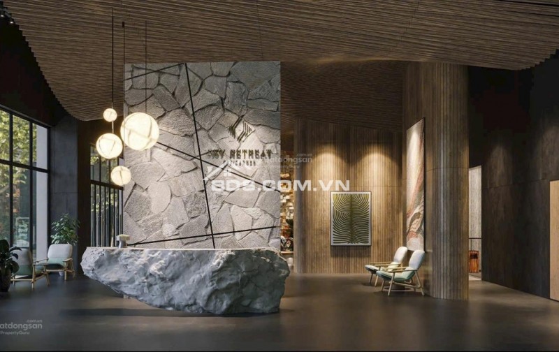 Căn hộ 3 PN Eco Retreat có vườn mây tầng trung toà S2 Sky Retreat, view biệt thự đảo