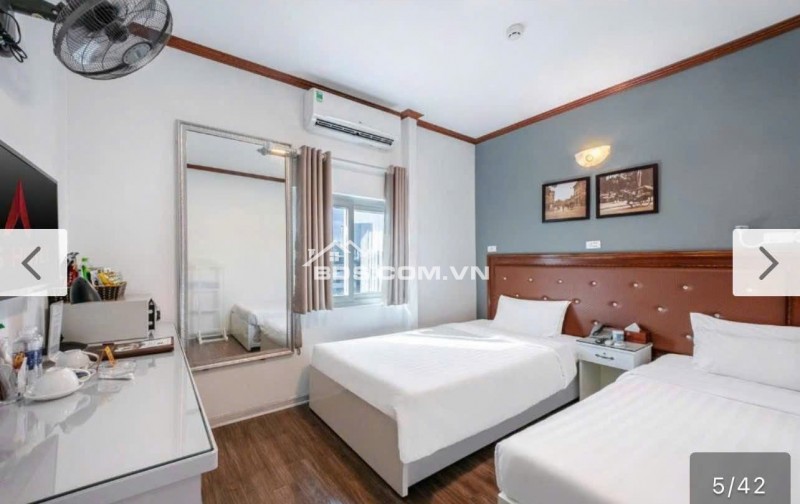 Lô góc khách sạn 67 phòng – Lò Đúc – 9 tầng – 281m² – doanh thu 370tr/th – giá 171 tỷ