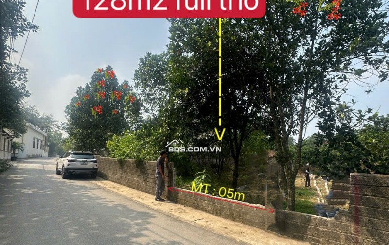 128m2 full thổ cư, trục chính Trại Láng - Cổ Đông - Sơn Tây - Hà Nội. chỉ nhỉnh 3 tỷ. lh 0946377868 Hoàng Thương land