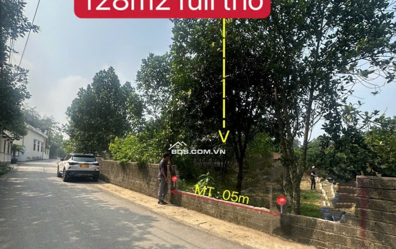 128m2 full thổ cư, trục chính Trại Láng - Cổ Đông - Sơn Tây - Hà Nội. chỉ nhỉnh 3 tỷ. lh 0946377868 Hoàng Thương land