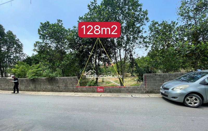128m2 full thổ cư, trục chính Trại Láng - Cổ Đông - Sơn Tây - Hà Nội. chỉ nhỉnh 3 tỷ. lh 0946377868 Hoàng Thương land
